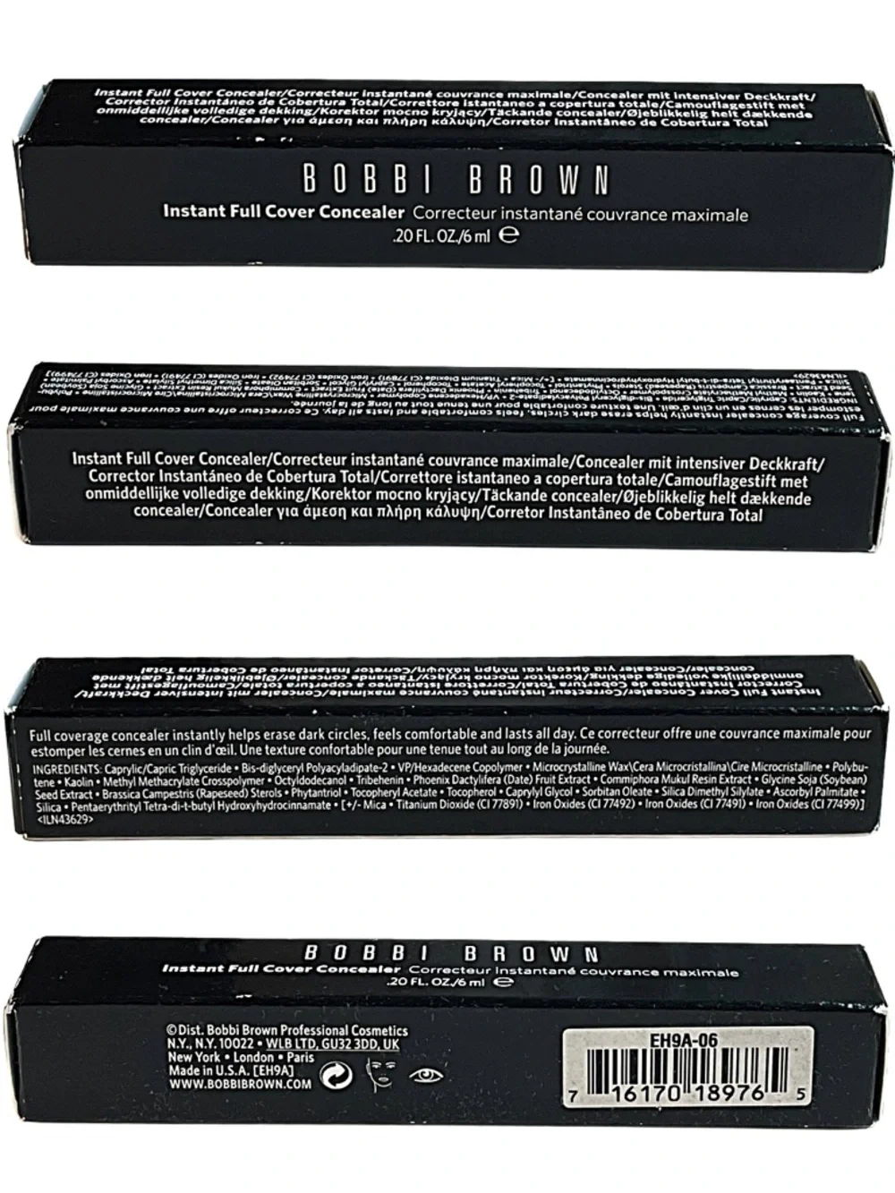 Bobbi Brown Instant Full Cover Concealer Beige 0.20 oz NIB